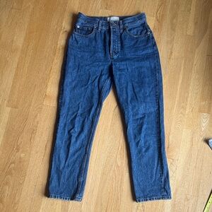 Everlane 90s Cheeky Jean 25 Ankle Organic Cotton - Dark Blue